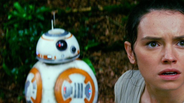 The last Jedi? Daisy Ridley as Rey in Star Wars: The Force Awakens.