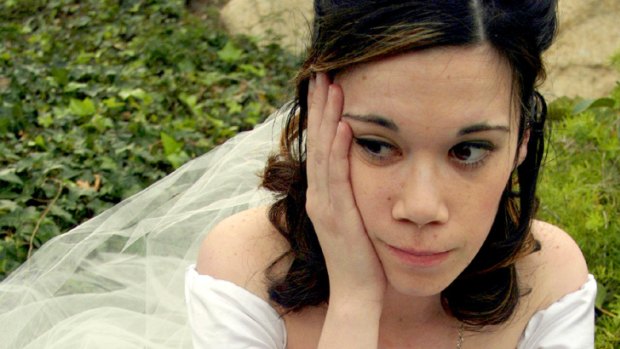 Not so happy ever after ... post-wedding depression is a common occurrence, say psychologists.