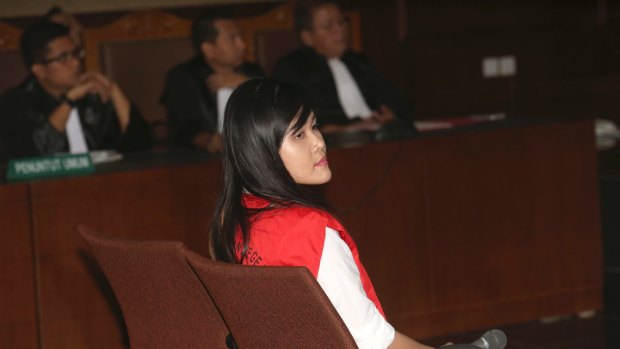 Jessica Wongso is accused of murdering her friend by poisoning her with cyanide.