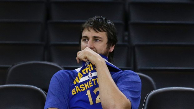 Injury watch: Boomers centre Andrew Bogut.