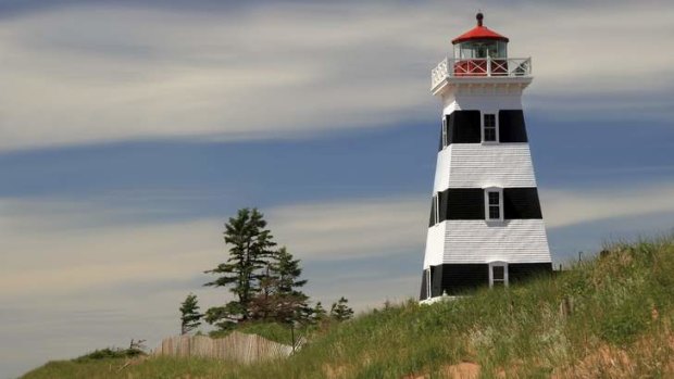 Scene stealers: lighthouse, Prince Edward Island.