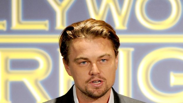 Whirlwind romance ... Leonardo DiCaprio.