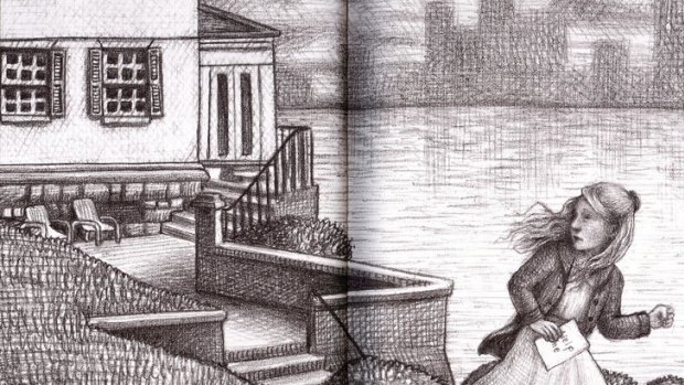 Picture this ... the illustrated sections of Selznick's <i>Wonderstruck</i> seamlessly complement the book's prose pages. <i>Illustration: Brian Selznick</i>