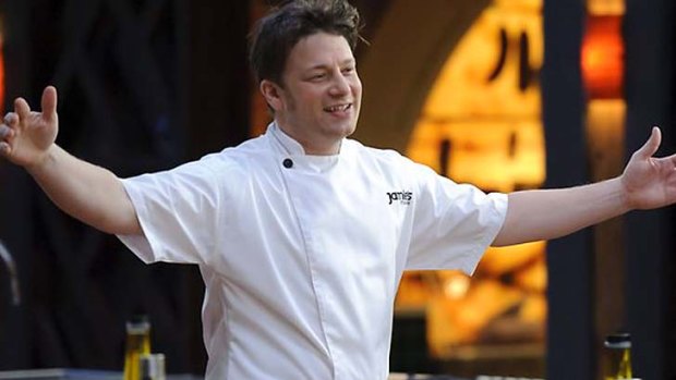 Jamie Oliver ... appeared on last night's MasterChef.