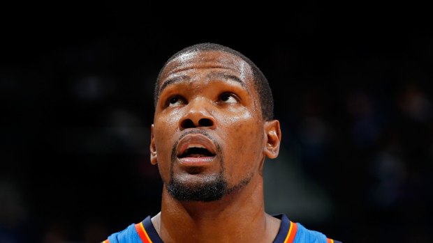 Free agency imminent: Oklahoma City Thunder star Kevin Durant.