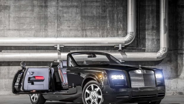 Only nine Rolls-Royce Phantom Drophead Coupes have been made.