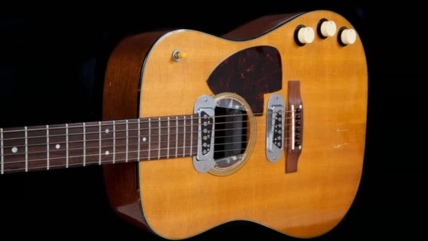Kurt Cobain's guitar goes for record $9m