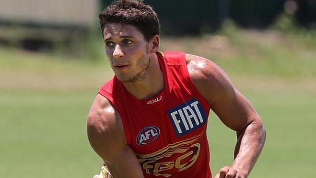 In demand: Three Victorian clubs are leading the charge for Gold Coast ball-winner Dion Prestia