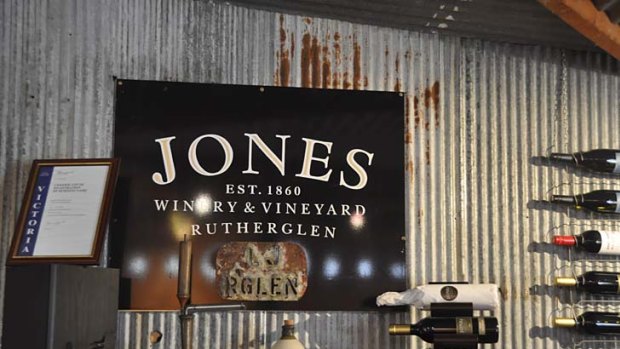 Jones Winery and Vineyard Cafe.