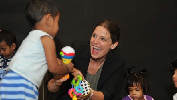 Child Care Minister Kate Ellis.