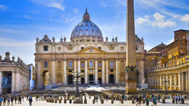 Believe it: Trafalgar's faith itineraries take in historic sites such as Rome's St Peter's Basilica.