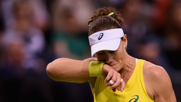 "I don't think there's anything glaringly bad with my game or anything, it's just really knuckling down and fine tuning those little things": Stosur.