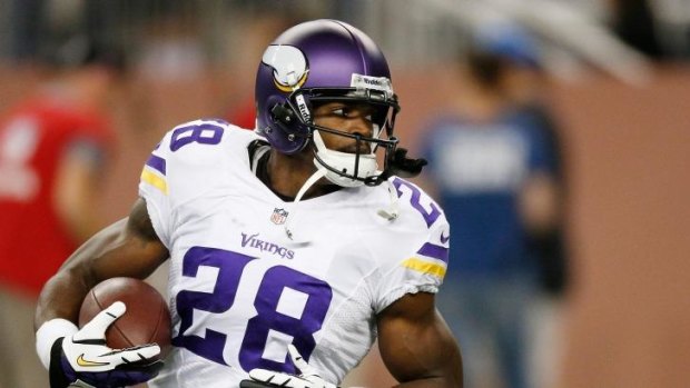Charged: Minnesota Vikings running back Adrian Peterson.