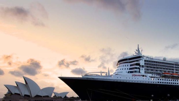 Too big to berth? A report says some new cruise ships will be too high to get under Sydney's Harbour Bridge and the city will miss out on essential tourism.