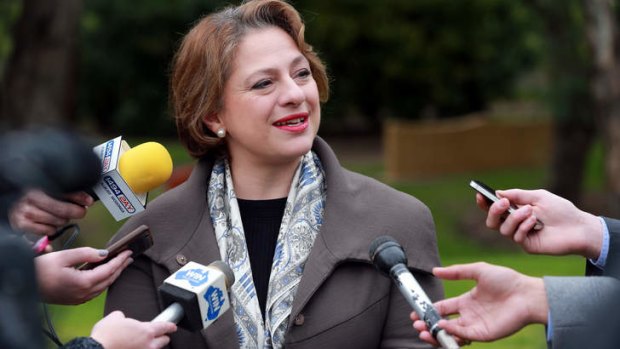Sophie Mirabella is facing a tough battle to hold onto her country Victorian seat of Indi against an independent challenge.