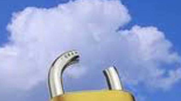 Cloud padlock