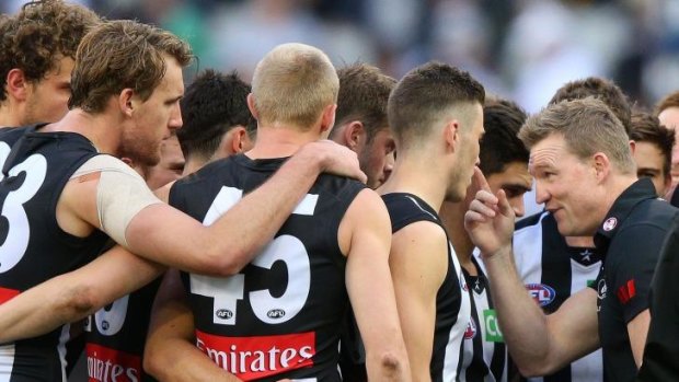 No success without conflict: Magpies coach Nathan Buckley 