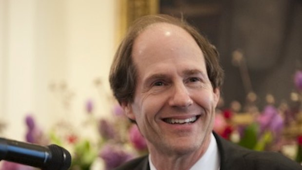 Professor Cass Sunstein, who was the keynote speaker at the  HC Coombs Public Policy Conference in Canberra on Monday.