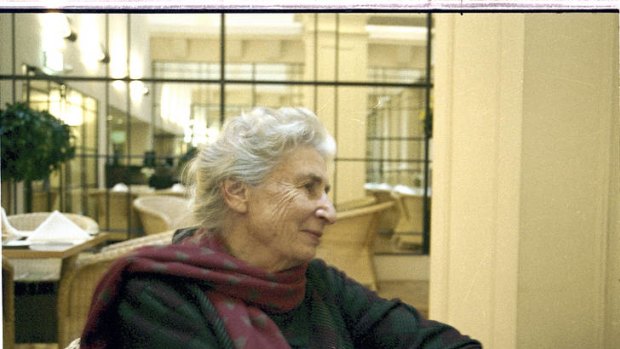 This photo was taken shortly before Dobson won The Age Book of the Year Award in 2001 for her book "Untold Lives and Later Poems".