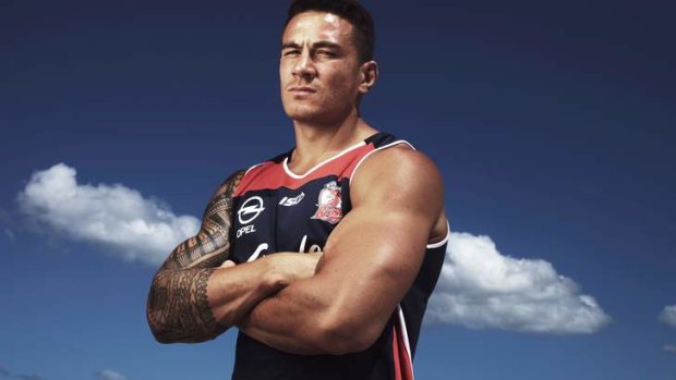 Let the game begin: For Sonny Bill Williams, Friday’s match against former club, the Bulldogs, is ‘‘just another game’’.