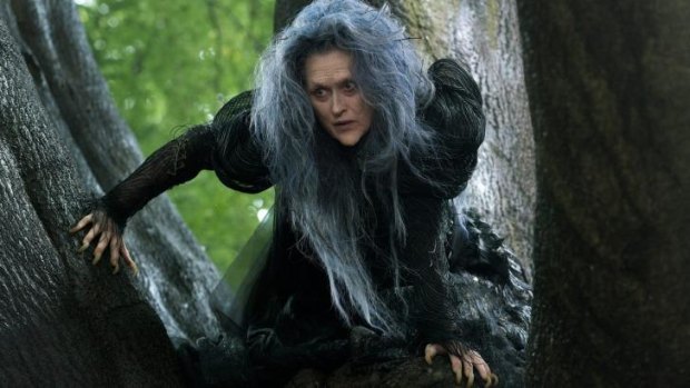 Magic: Meryl Streep ventures Into the Woods as the Witch who wishes to reverse a curse so that her beauty may be restored.