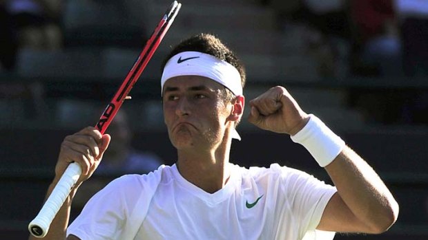 Poised for greatness ... Bernard Tomic's stunning victory over Robin Soderling has catapulted him into the big league when it comes to the power to earn large sums through sponsorships and endorsements.
