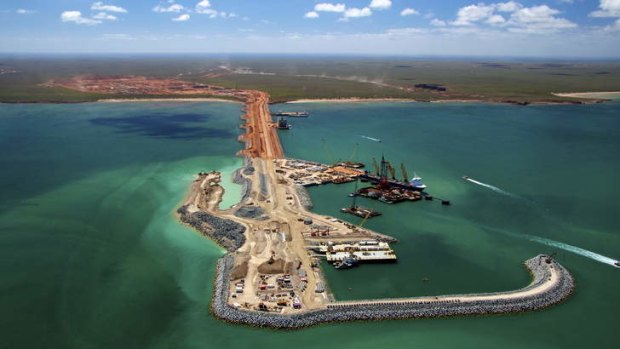 The Gorgon natural gas project off Western Australia's north-west coast has been hit by rising costs.