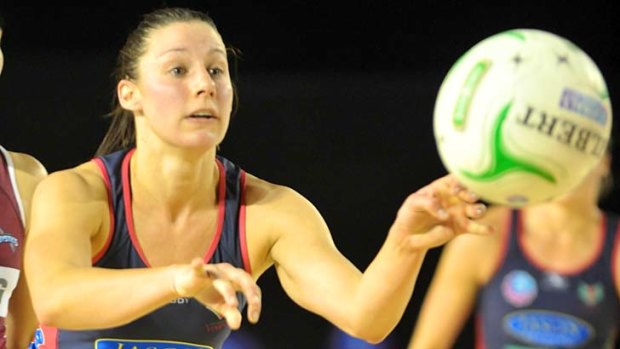 Madison Browne thanks a tough draw for the Vixens' success.