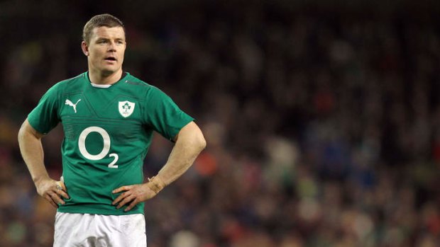 No regrets: Irish stalwart Brian O'Driscoll.