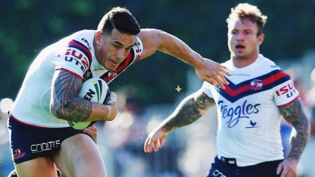 Timely return: Roosters star Sonny Bill Williams.