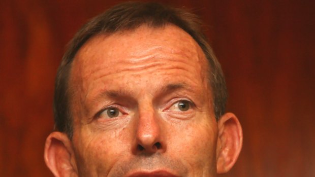 Tony Abbott ... unveiled the Coalition's climate change policy.