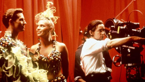 An eye for detail … directing <i>Strictly Ballroom</i>.