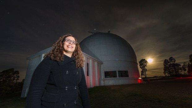 Dr Anais Möller of the ANU Research School of Astronomy and Astrophysics