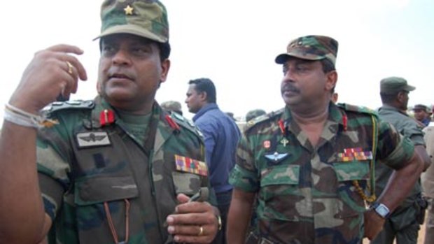 A strategy of ``maximum kills'' ...Brigadier Shavendra Silva, commander of the  army's 58th division (left) and Major-General Jagath Dias, commander of the 57th Division.