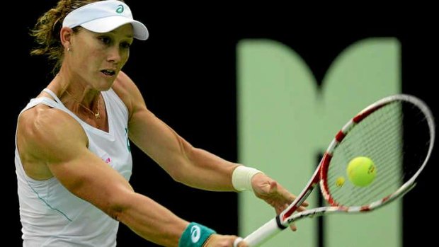 Winning ways: Samantha Stosur has continued her strong end-of-season form.