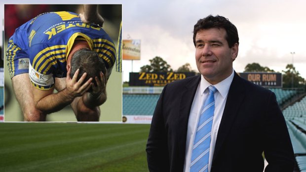Tough year ... Eels chief Paul Osborne has made headlines this week, capping a season the club would rather forget – on and off the field.