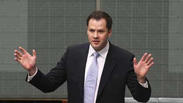 Ed Husic ... Australia's first Muslim MP makes his maiden address to parliament.
