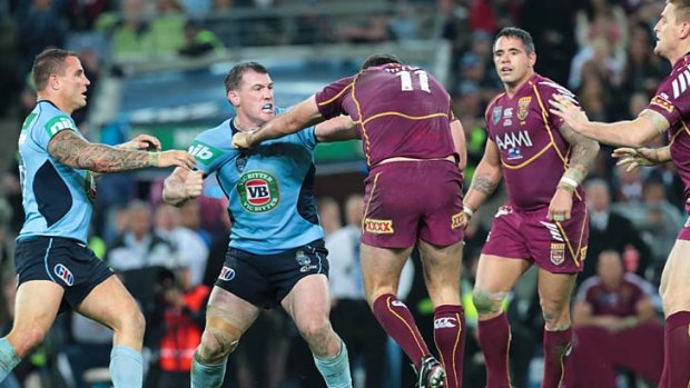 "Dog act": Steve Renouf has hit out at  Paul Gallen.