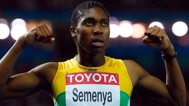 Controversy ... Caster Semenya is a leading medal contender in the women's 800 metres.