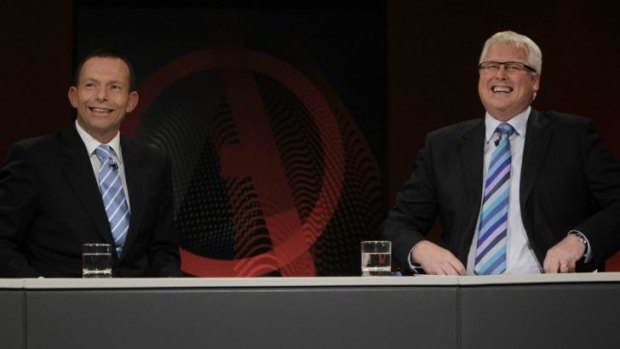 Tony Abbott may have the odd happy memory of appearing on the ABC's Q&A back before he was Prime Minister.