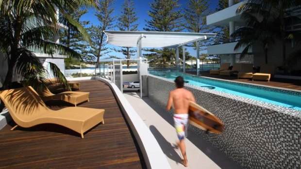 Rumba Beach Resort, Caloundra, Queensland.