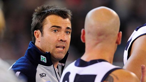 Geelong coach Chris Scott is confident his team can raise its game when needed.