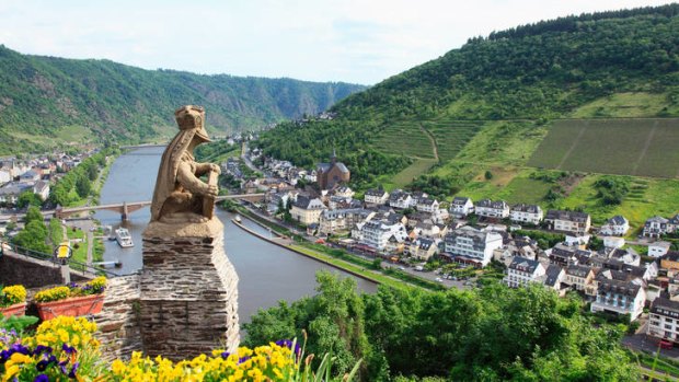The Rhine route ... Cochem.
