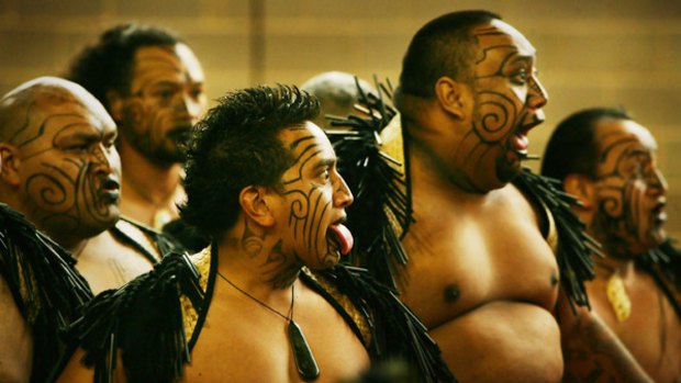 Performers of Te Maru Waiata during a dress rehearsal in Altona.