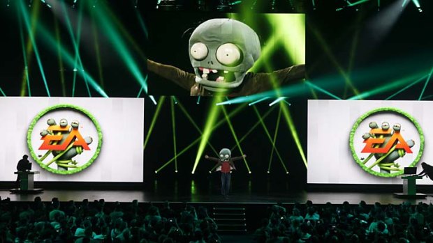 Plants v Zombies: Garden Warfare at E3.