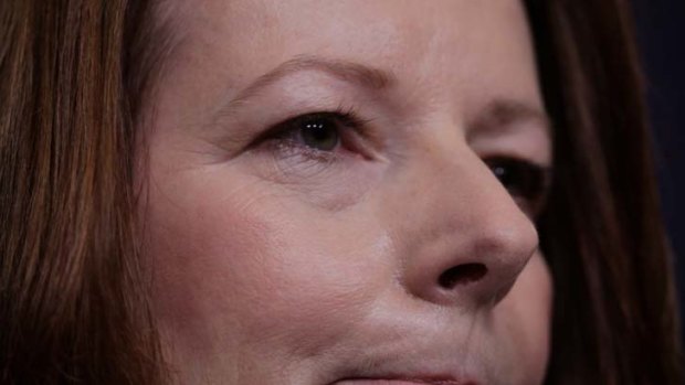 Cold, untrustworthy and haunted by the way she deposed Kevin Rudd ... voters are still finding it hard to warm to Julia Gillard.