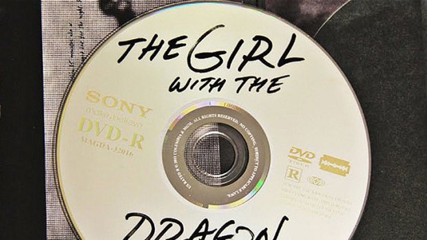 <i>The Girl with the Dragon Tattoo</i> DVD.