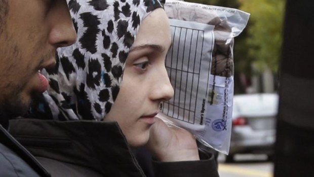 Ailiana Tsarnaeva, sister of Boston Marathon bombing suspect Dzhokhar Tsarnaev.