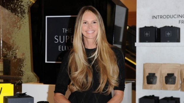 Elle Macpherson launches The Super Elixir at Selfridges