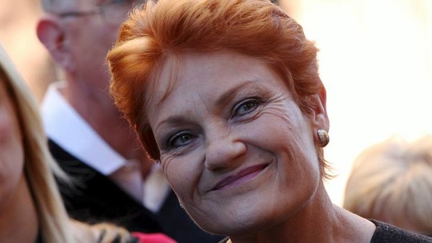 Former One Nation leader Pauline Hanson.